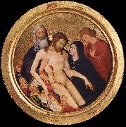 MALOUEL, Jean Large Round Pieta sg oil painting on canvas